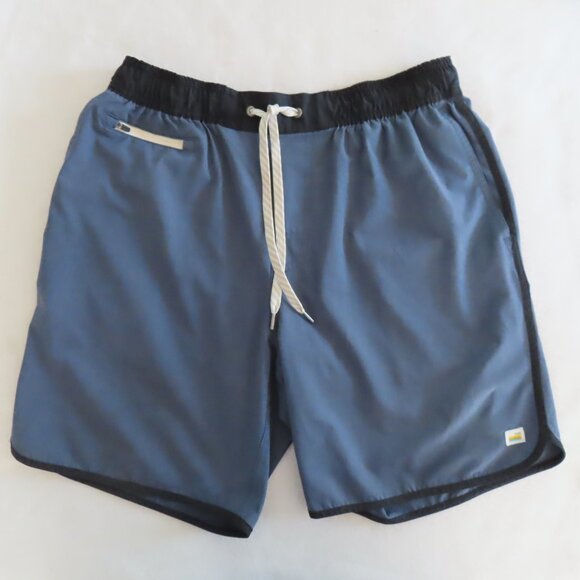 Vuori Banks Short Unlined Athletic Perfomance Shorts 4 way stretch Men’s Large - Picture 1 of 9